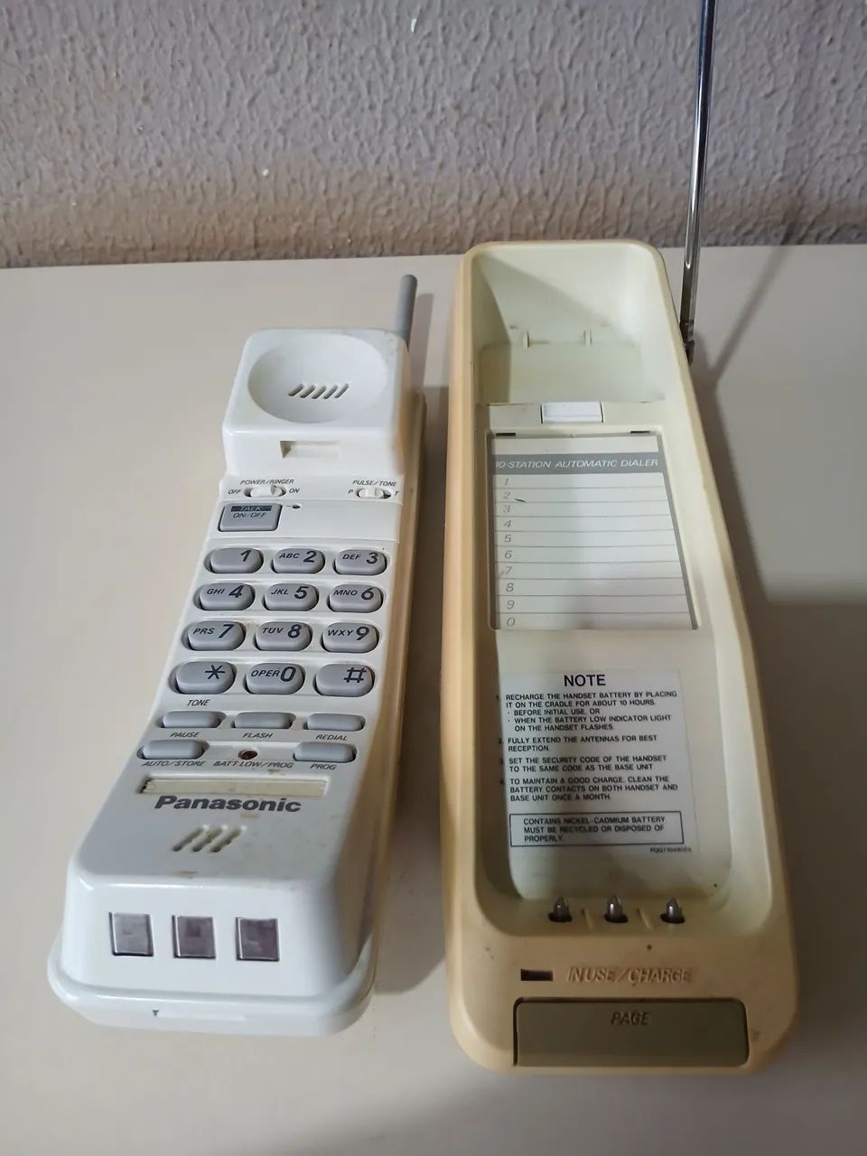 Telefone antigo sem foi