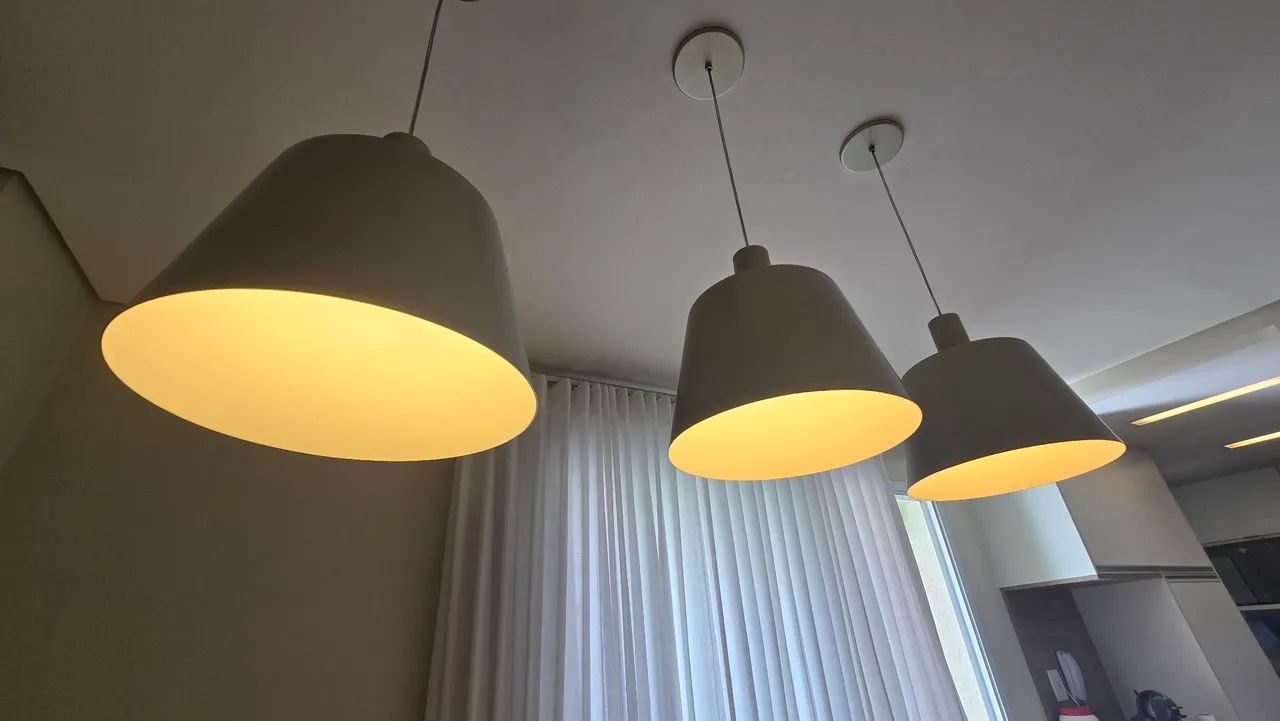 3 elegantes pendentes para sala de jantar