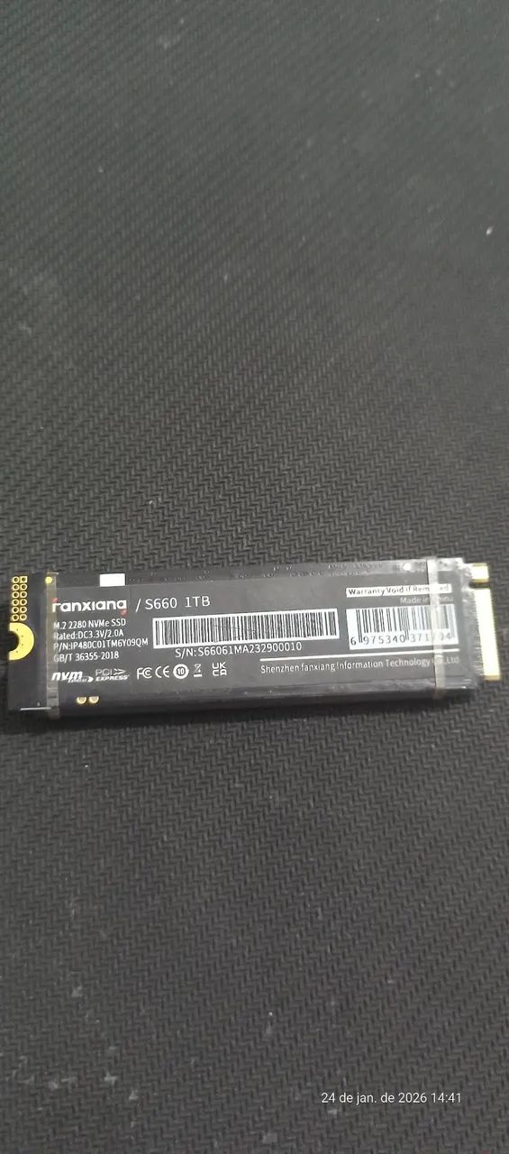 SSD M.2 Nvme 1TB Fanxiang Pcie 4.0 - Foto 4