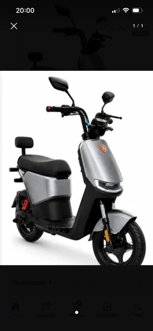 Moto elétrica foston
