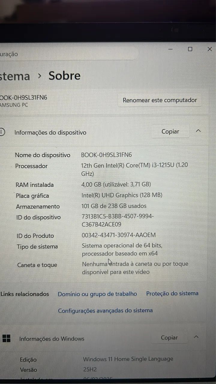 Notebook Samsung Galaxy Book 2  - Foto 2