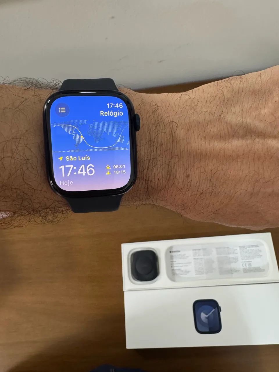 Apple Watch Series 9 45mm Semi Novo + Ótimo Estado + Funcionando 100%
