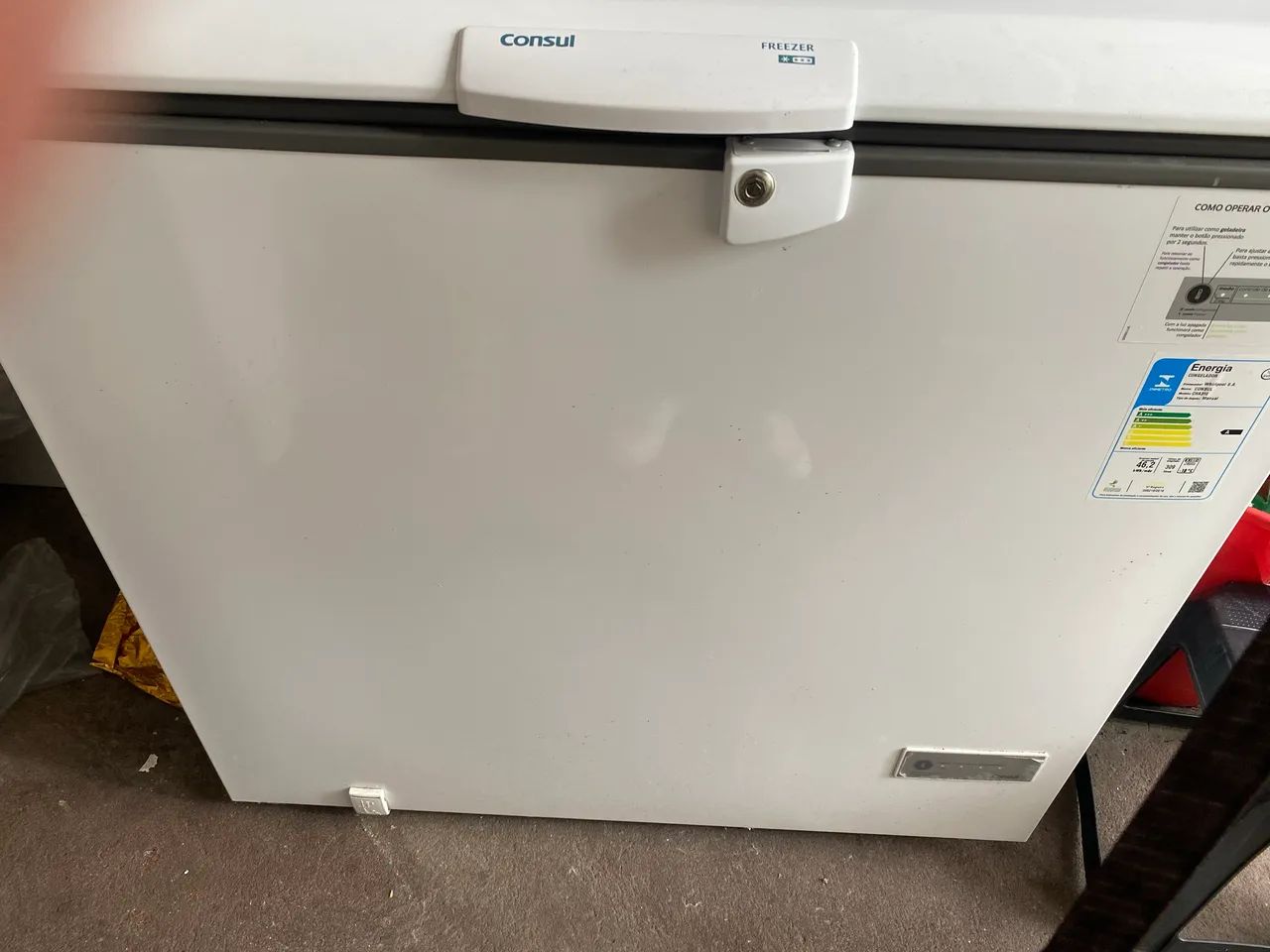Freezer Horizontal Consul 309 Litros - Funcionando - Foto 2