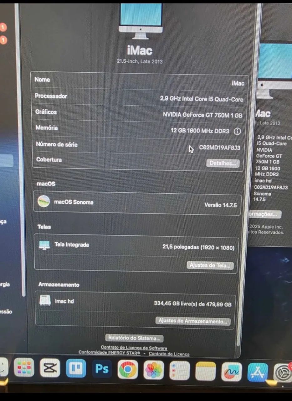 iMac 21,5 polegadas com SSD - Foto 4