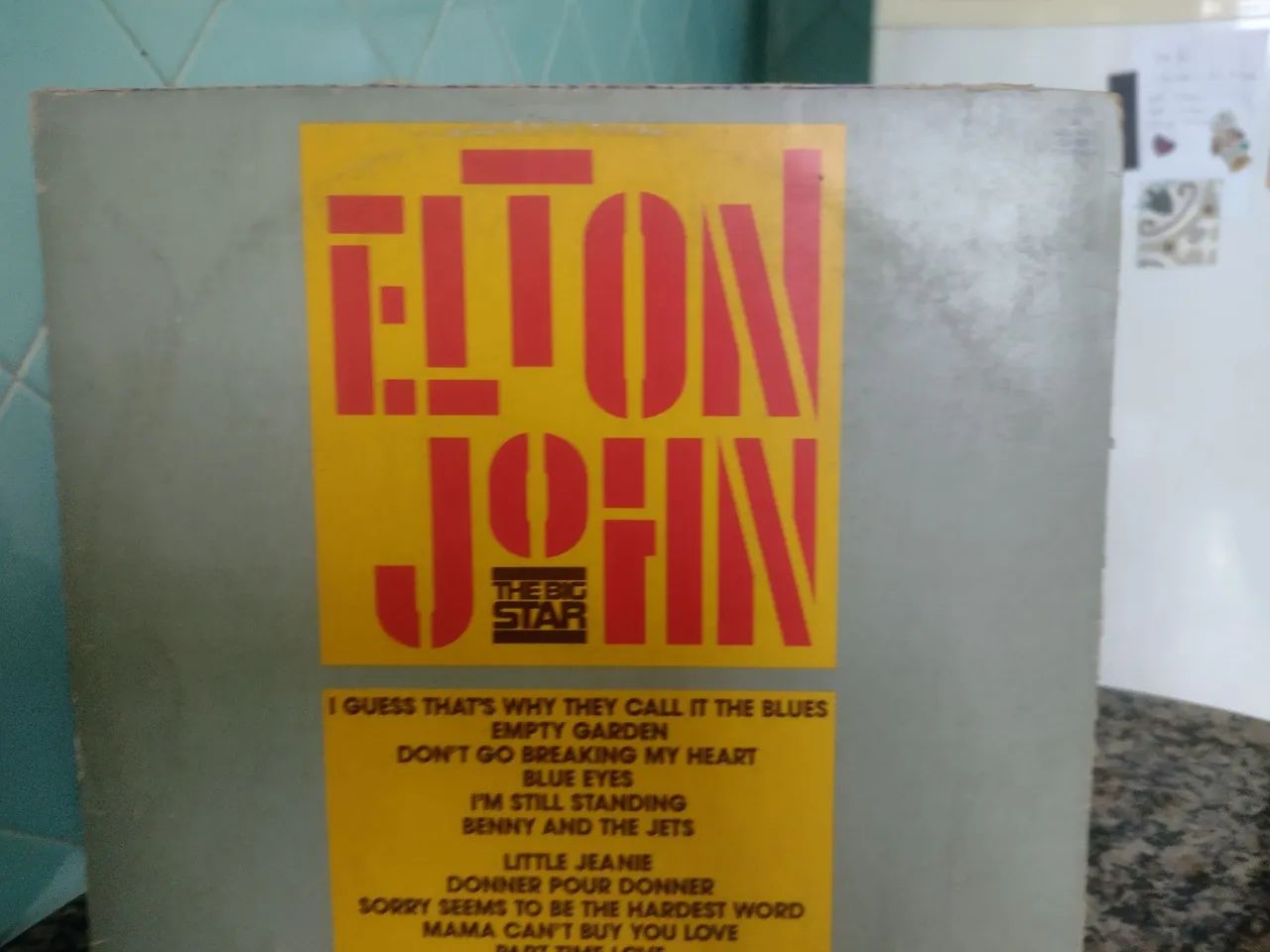 Vinil do Elton John - The big Star  - Foto 2
