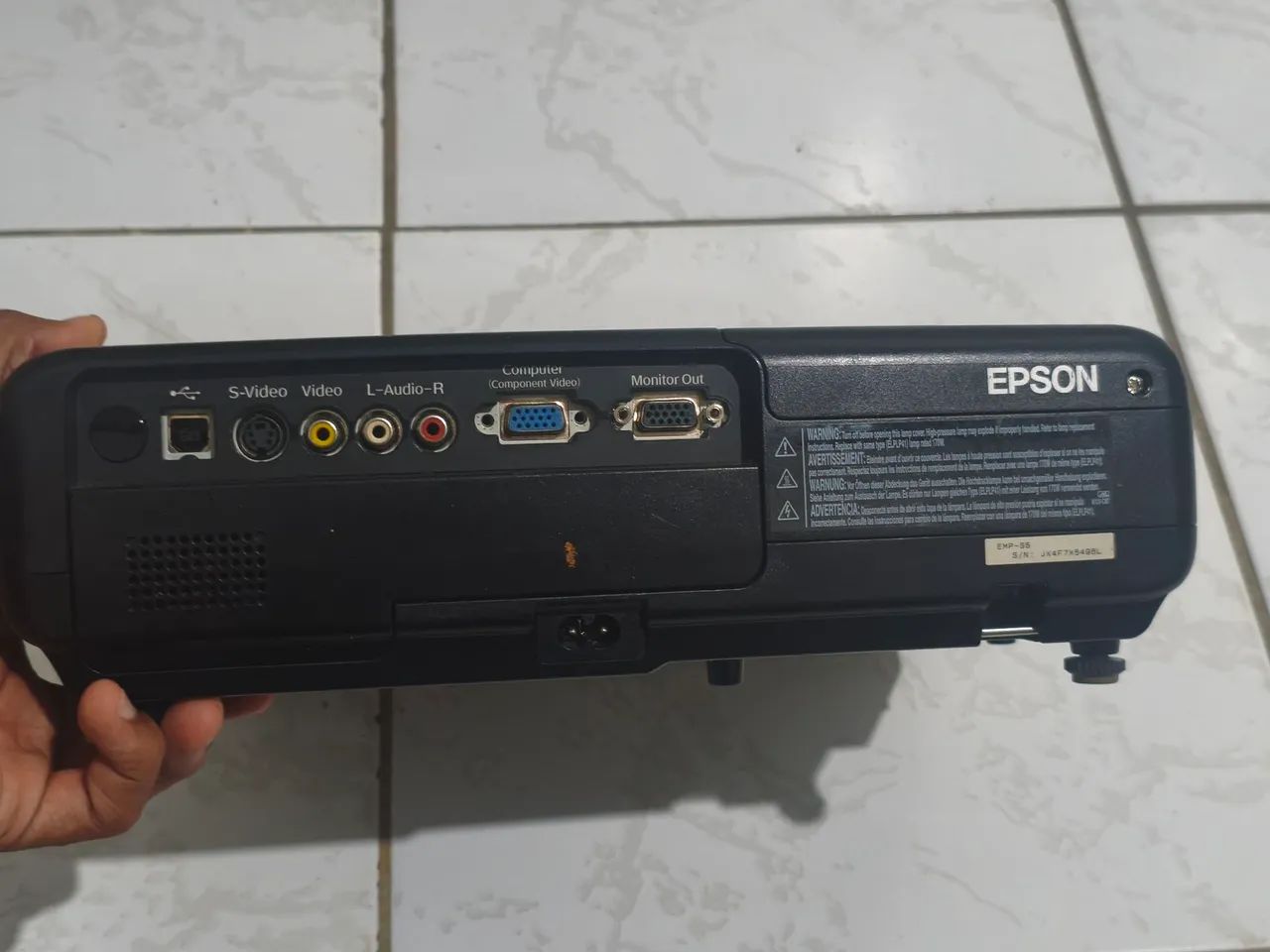 Projetor Epson PowerLite S5+ - Foto 3