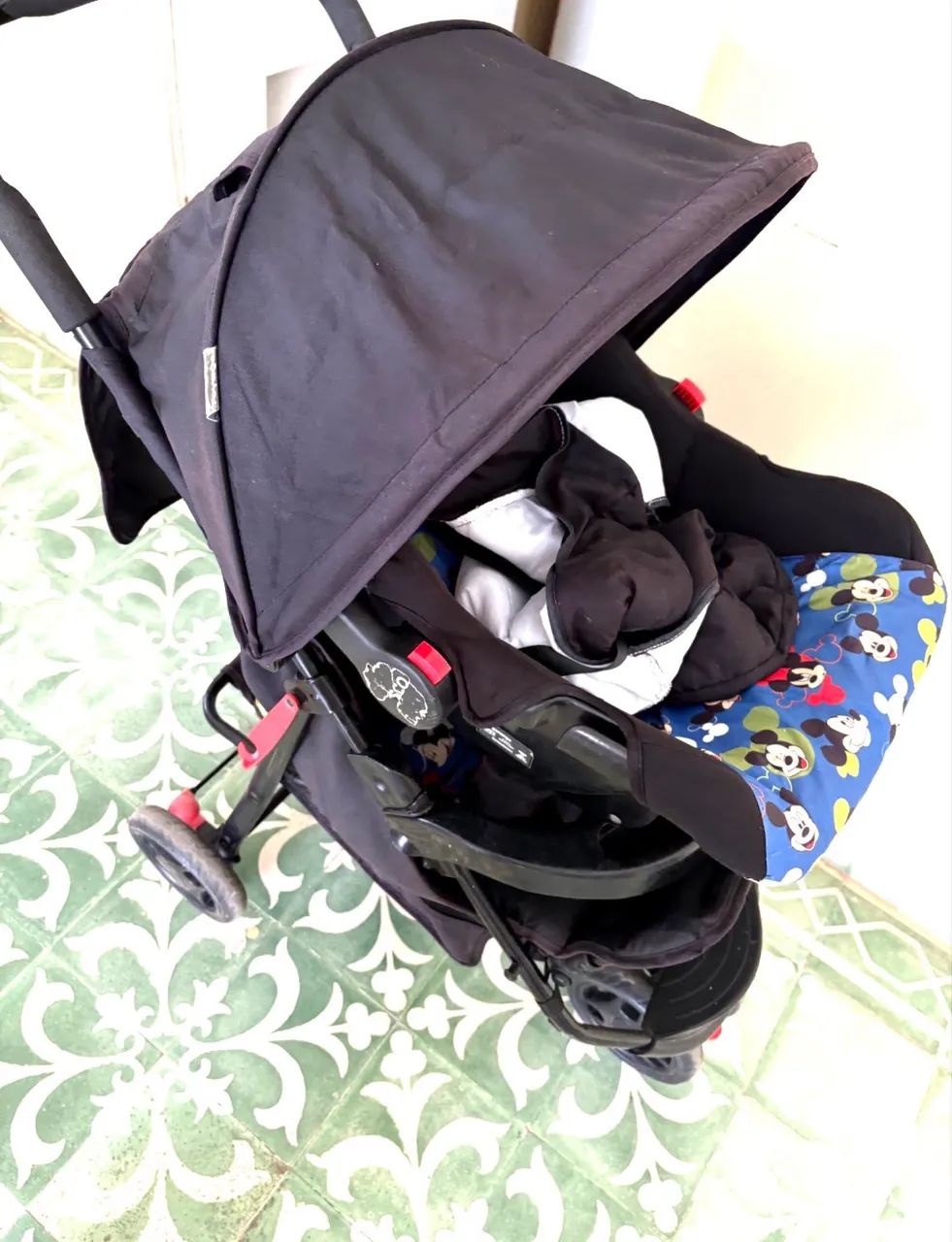 Carrinho de bebê +bebê conforto  - Foto 2