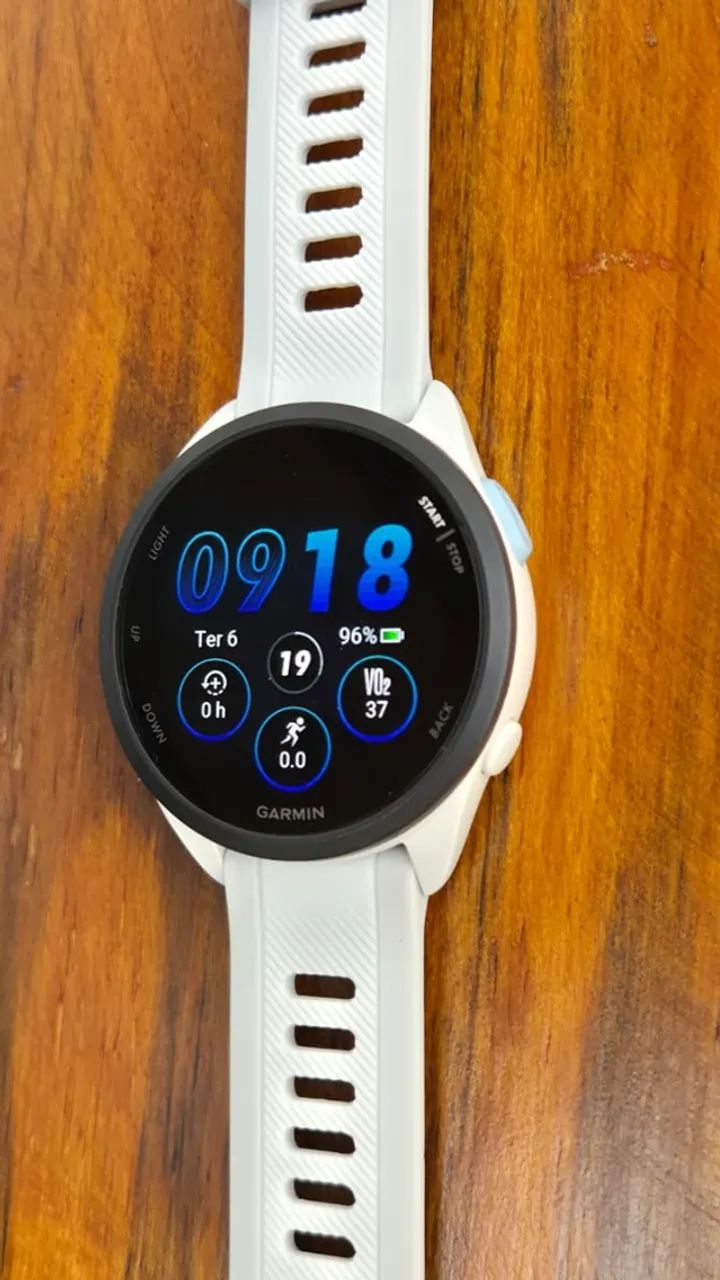 GARMIN FORERUNNER 165 BRANCO - Foto 2