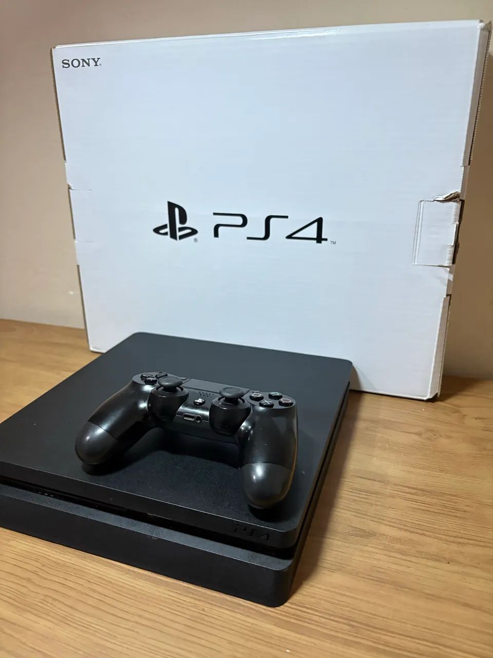 ps4 slim com jogo pra hj - Foto 2