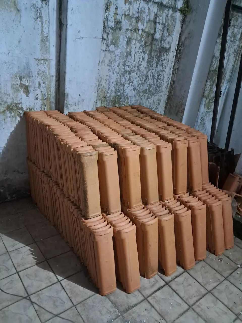 Telhas novas 