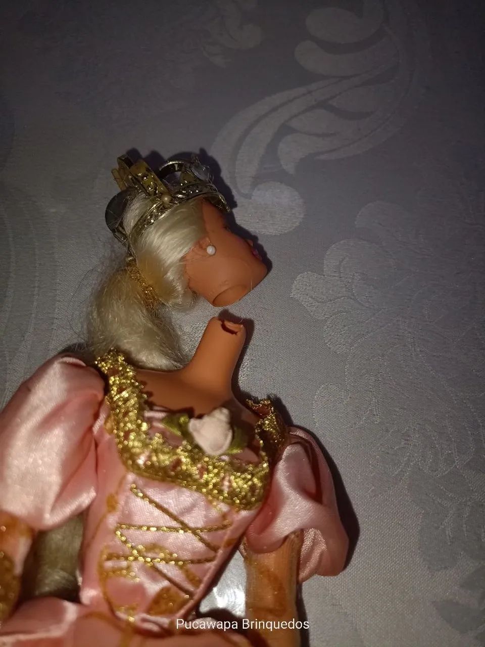 Boneca Barbie Rapunzel 1997 Mattel - Foto 5