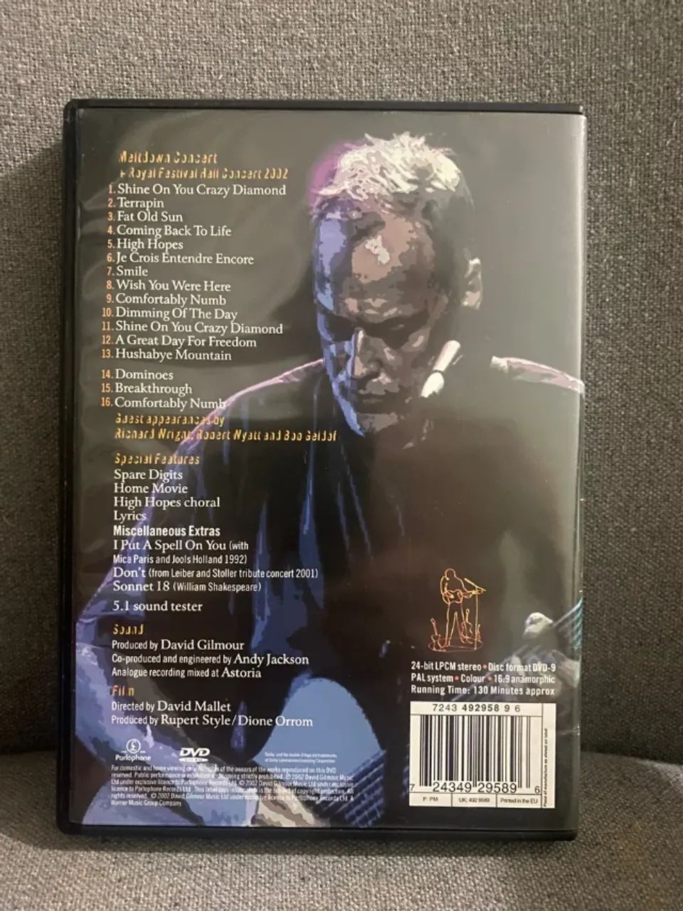 DVD David Gilmour In Concert - Foto 3