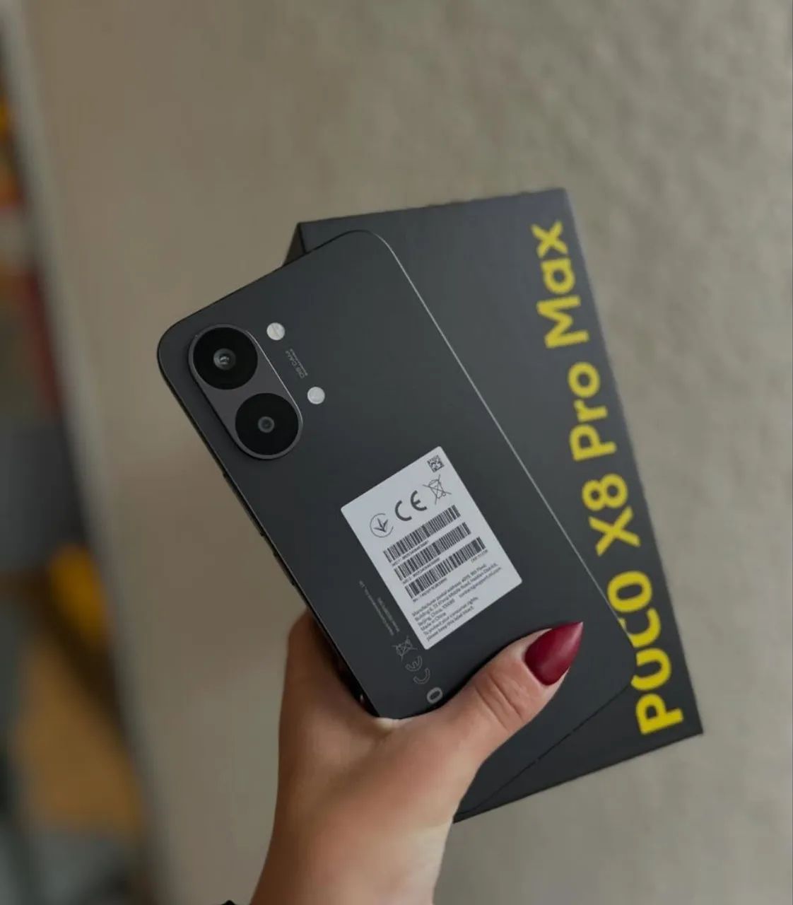 POCO X8 PRO MAX 512GB ROM + 12GB RAM PRONTA ENTREGA 