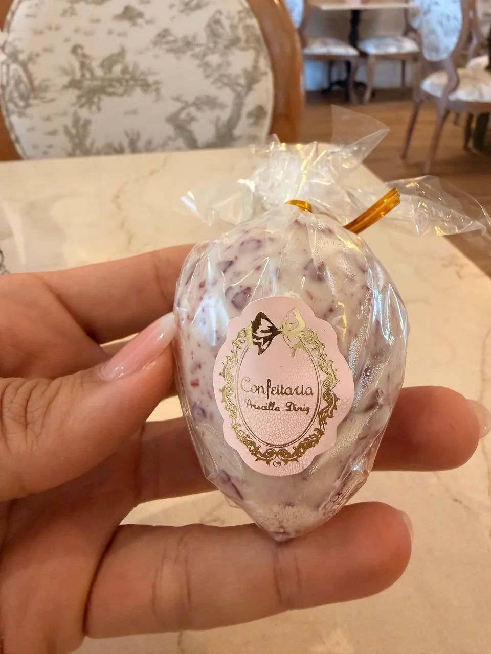 Morango cravejado