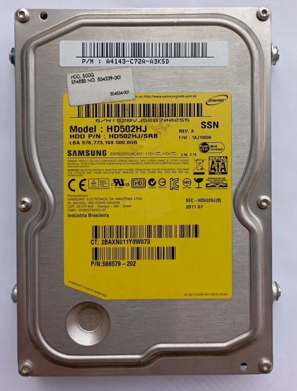 HD PC Desktop 500Gb WD Seagate e Samsung - Foto 2