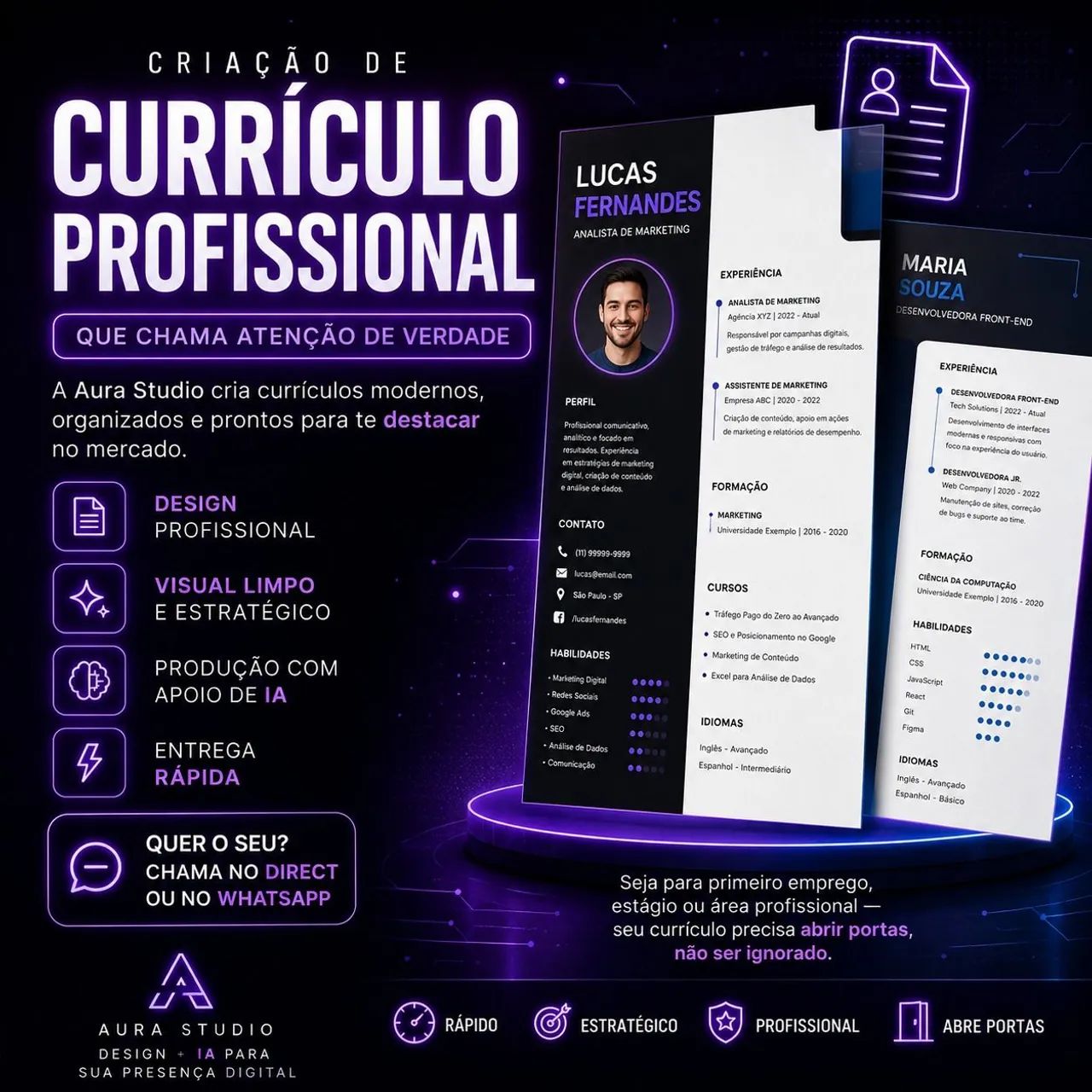 Convites personalizados , cardápio e faço currículo - Foto 3