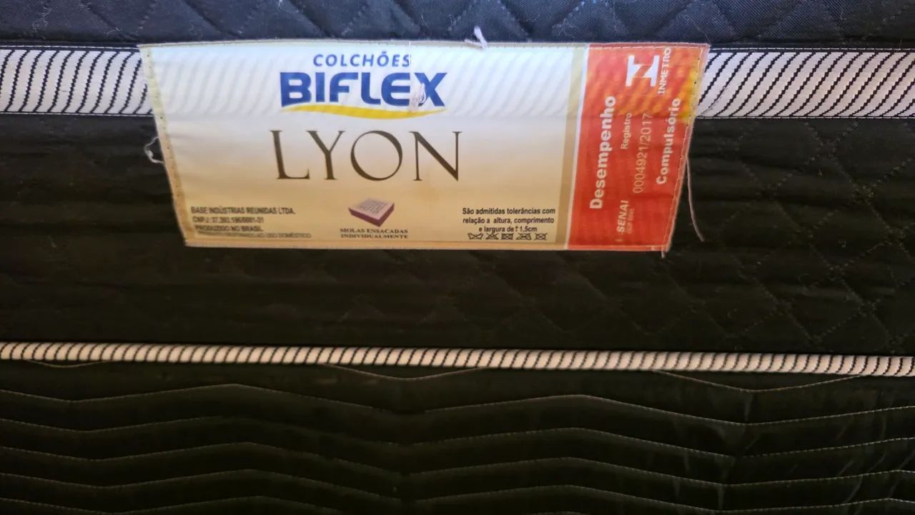 Cama box + colchão biflex Solteirão  - Foto 4