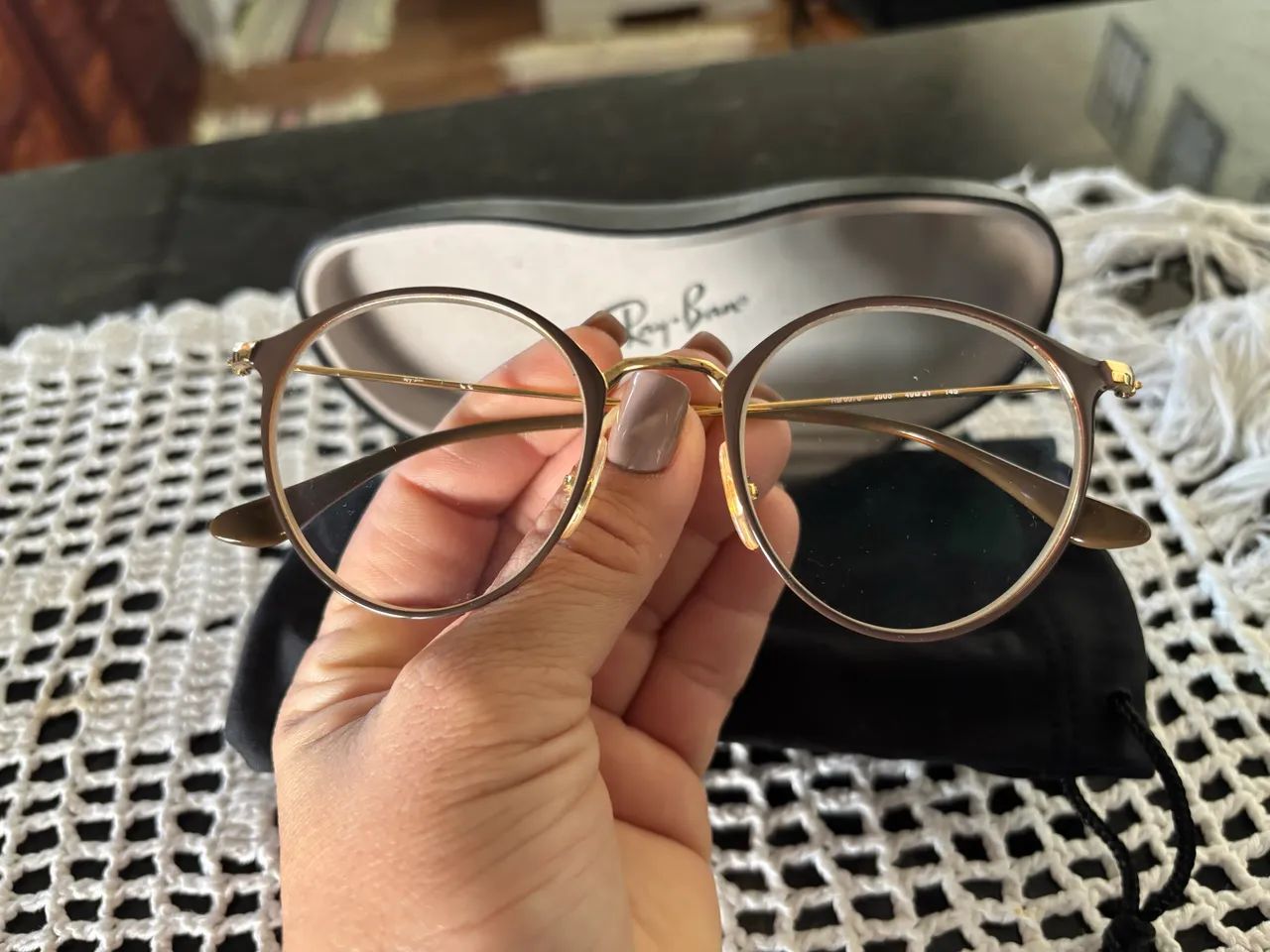 Óculos Armação Rayban (Original) - Modelo: RB6378