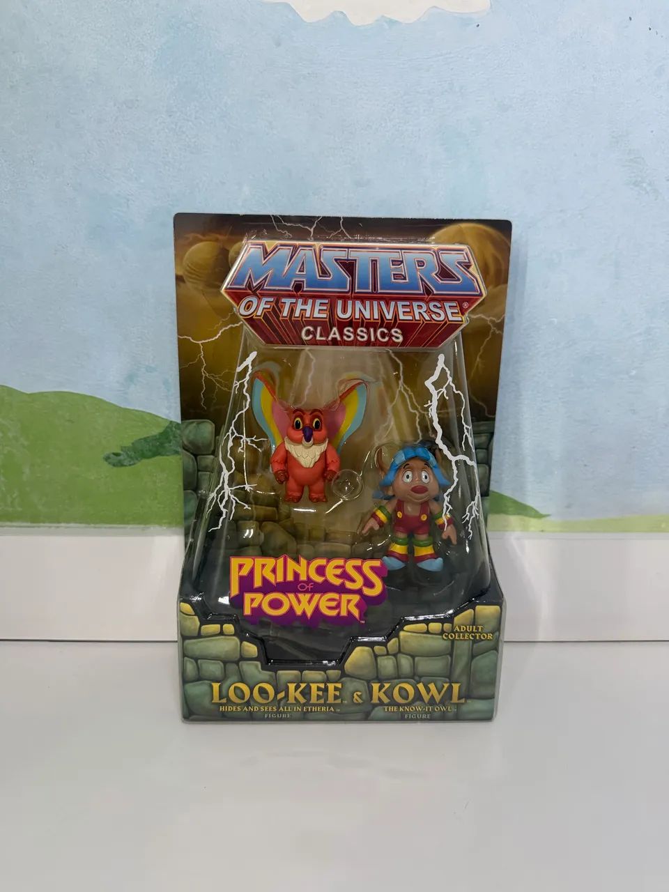 Masters Of The Universe Classics Loo-Kee & Kowl 2013 Geninho Corujito Cartoon MOTU LACRADO