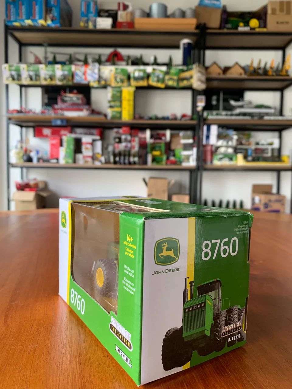 Miniatura trator John deere 8760 lamacento 1/64 - Foto 4