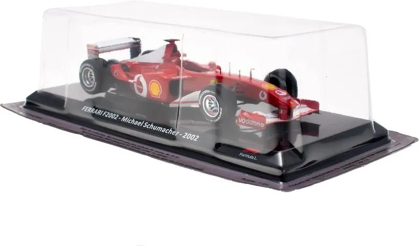Miniatura F1 1/24 Ferrari F2002 2002 - Michael Schumacher - Nova / Lacrada - Foto 2