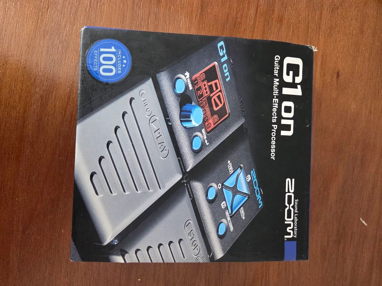 Pedaleira ZOOM - G1on /G1X on Guitar Multi Effects Processor
