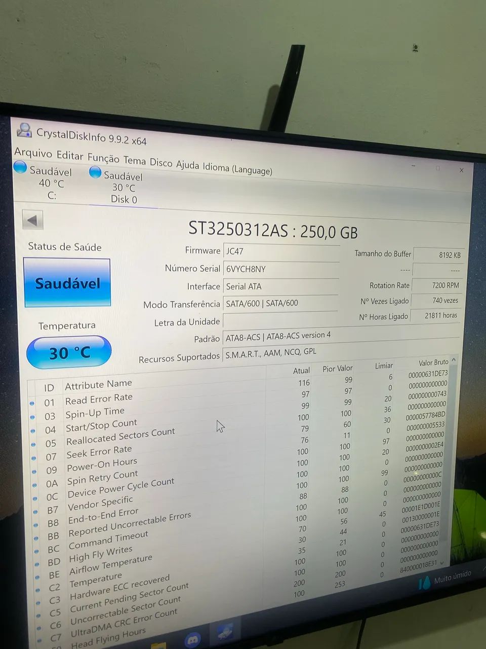 HD 250GB - Foto 3