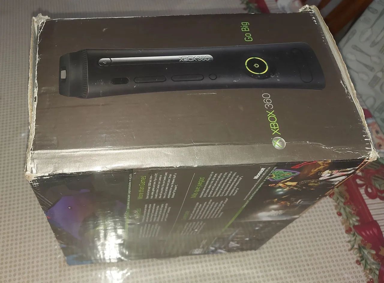 CAIXA ORIGINAL do Xbox 360 FAT Elite - Foto 3