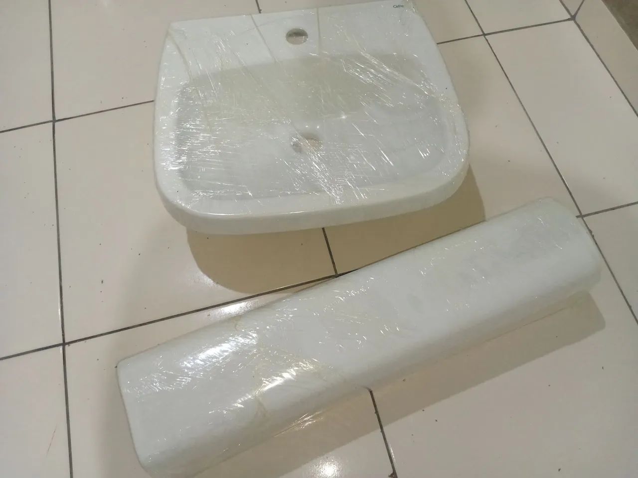 Lavatório Com Coluna Celite Like Branco