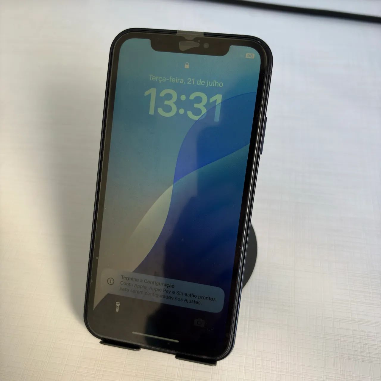 iphone xr 128gb estilo 17 pro azul - Foto 2
