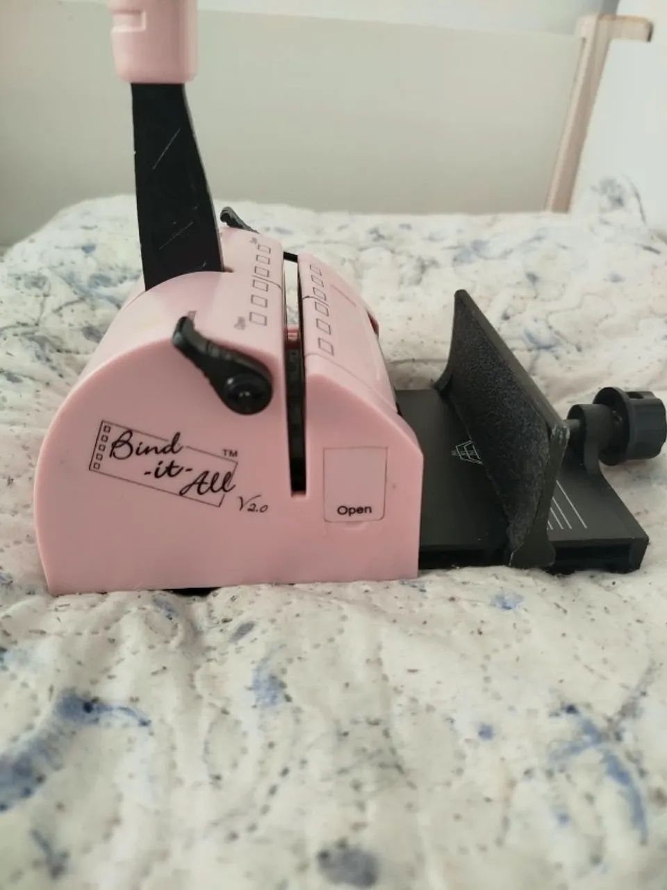 Encadernadora Bind-it-All V2.0 rosa - Foto 2