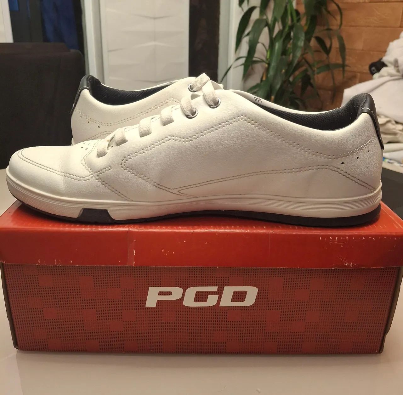Sapatênis Pegada PGD Masculino Branco - Foto 5