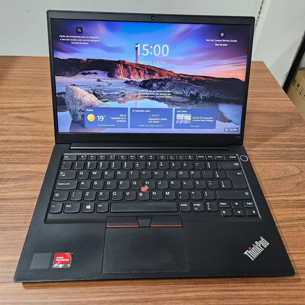 Lenovo Thinkpad E14 Gen3 AMD Ryzen 5 5500U 16GB 256GB Tela 14