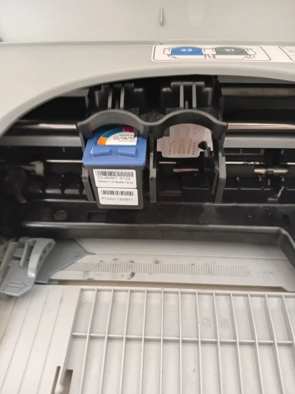 Impressora Hp Deskjet 3920 (sucata)  - Foto 4