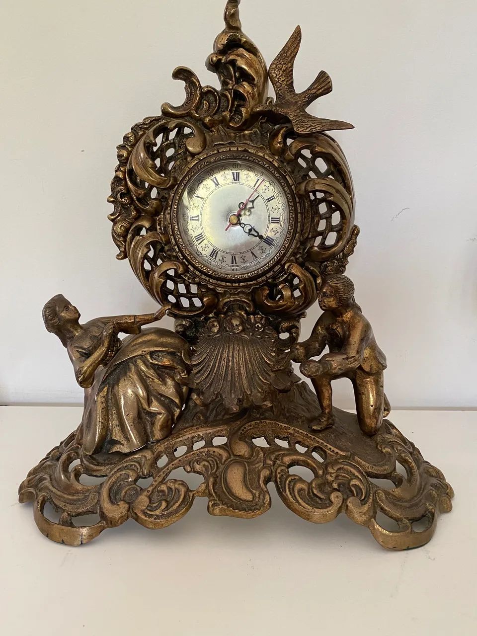 Relógio de mesa em Bronze século 18.