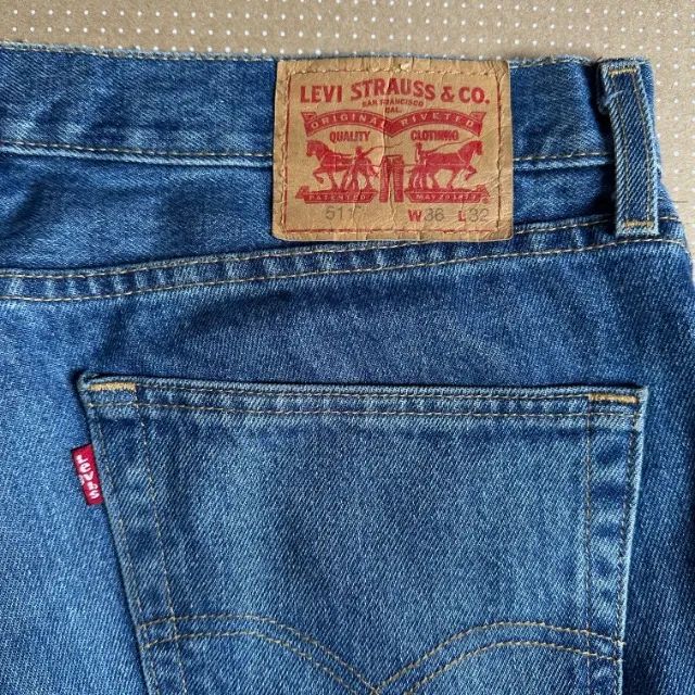 Calça jeans slim Levi's 511 46 100% algodão (para toda a vida) - Foto 5