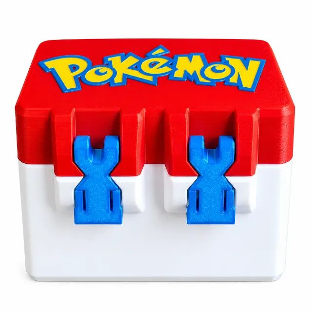 Caixa Organizadora Pokémon para 80 Cartas com Sleeves