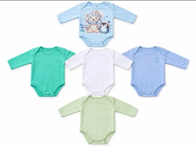 Kit de roupa para bebê - Foto 5
