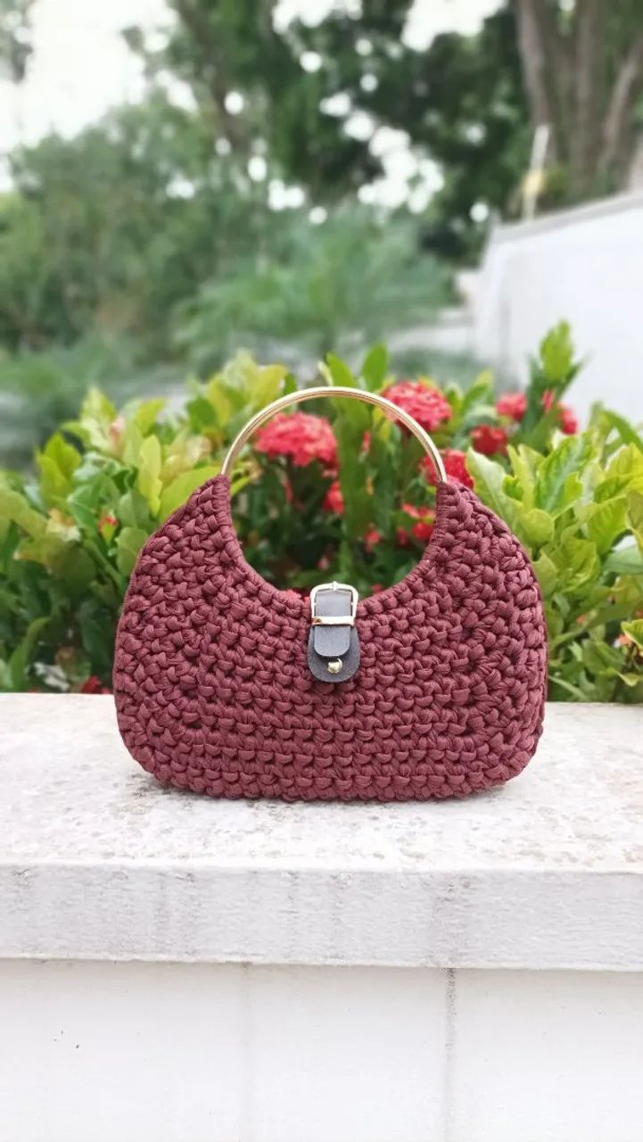 Bolsa Polar em Crochê - Foto 4
