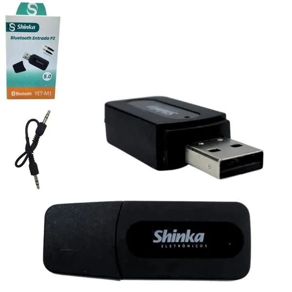 Adaptador Bluetooth P2/USB pra Som