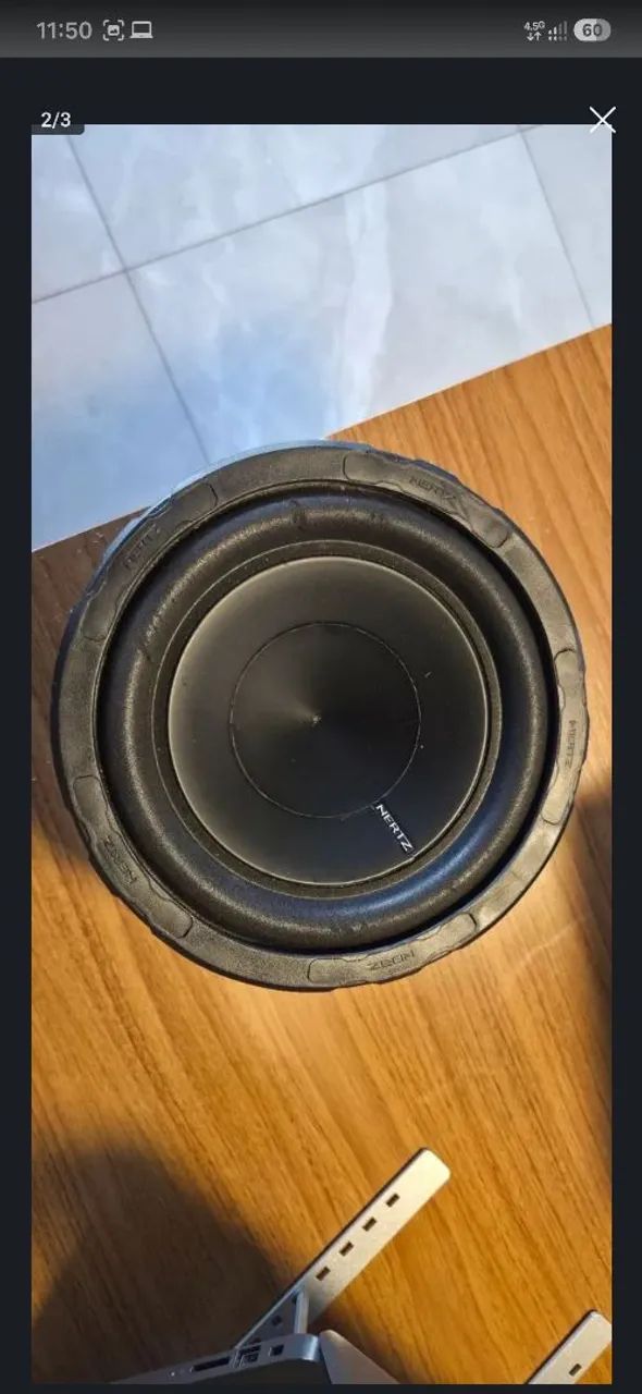 Subwoofer hertz 8 polegadas  - Foto 3