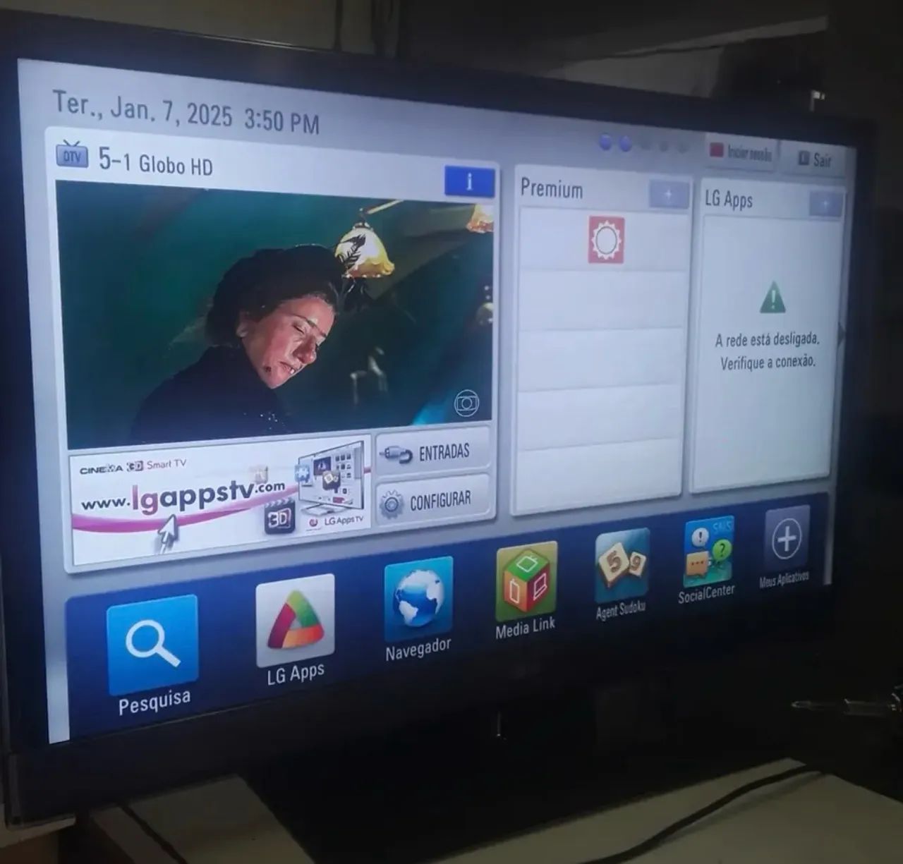 Televisor LG 42 Polegadas 