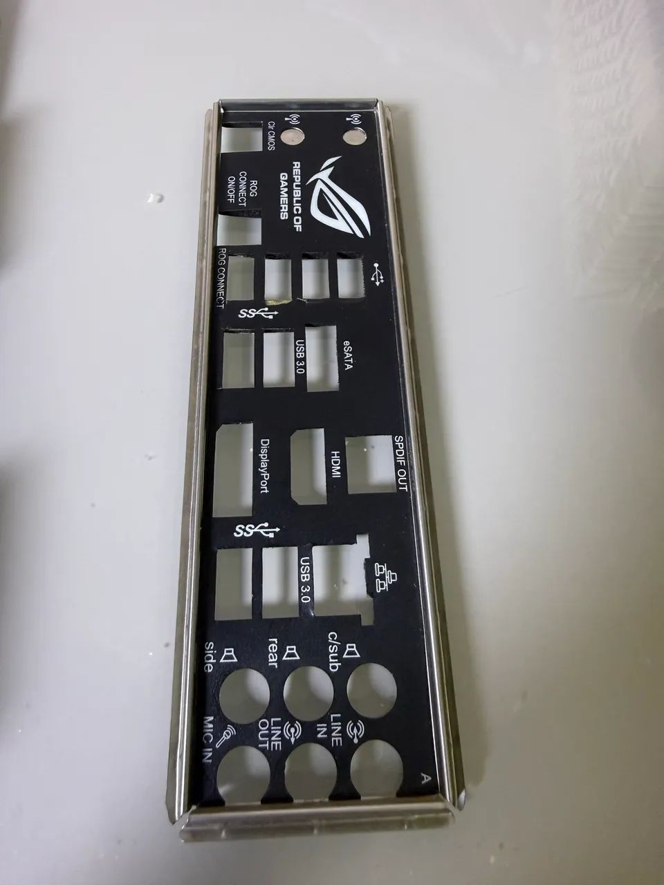 i7 3770 Placa mãe Asus Rog V Gene com espelho e 16g ram ddr3 - Foto 3