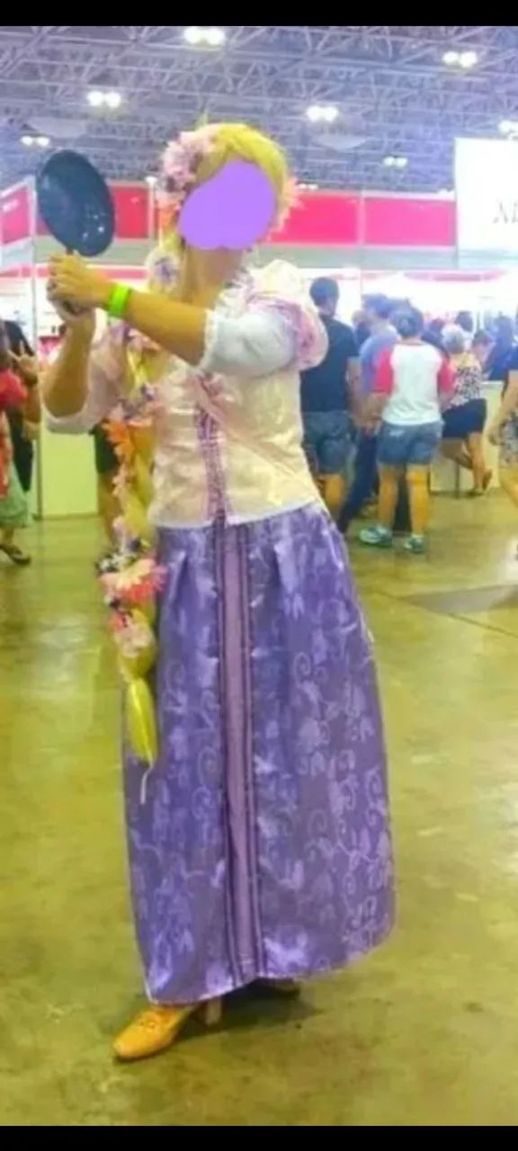 Vestido cosplay Rapunzel  - Foto 3