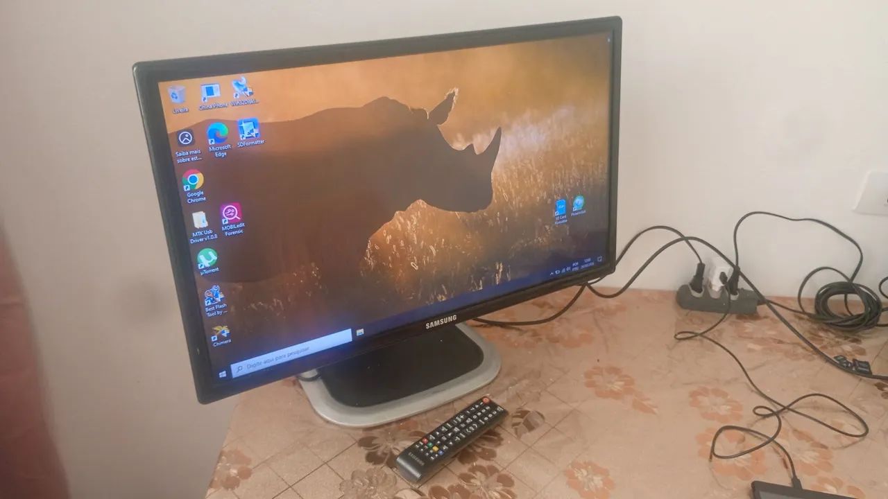 Tv Samsung 26 polegadas completa  - Foto 4