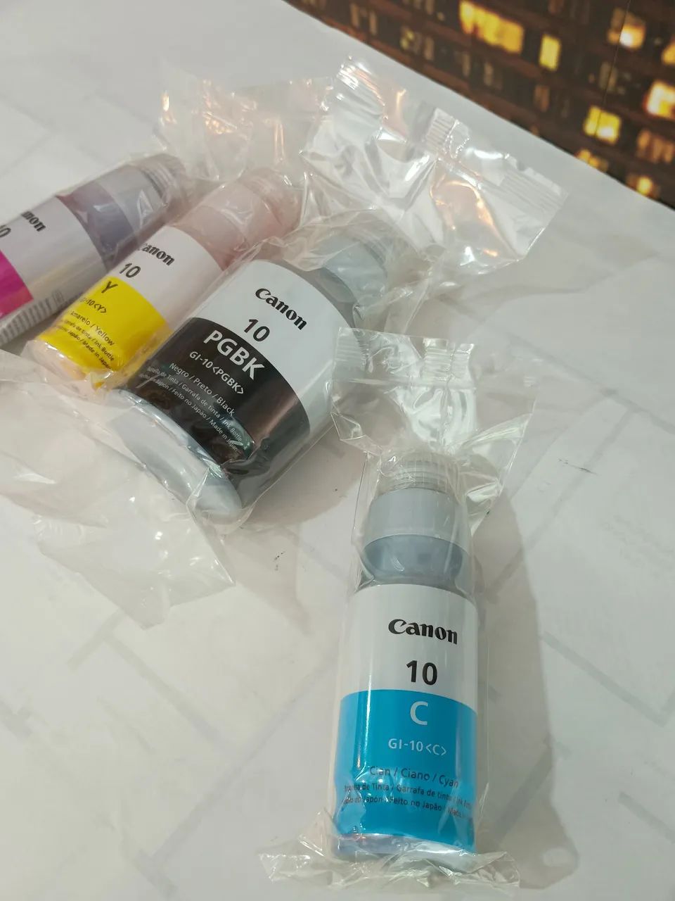 Kit de tintas Originais Canon n° 10 - Foto 5