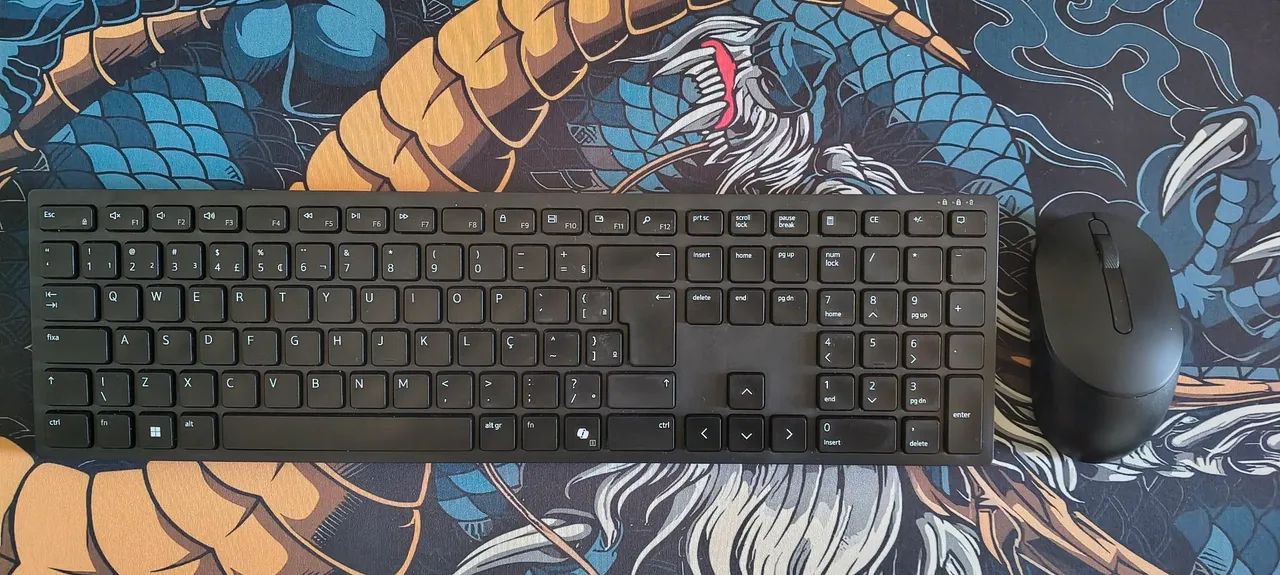 teclado e mouse sem fio dell km5221w
