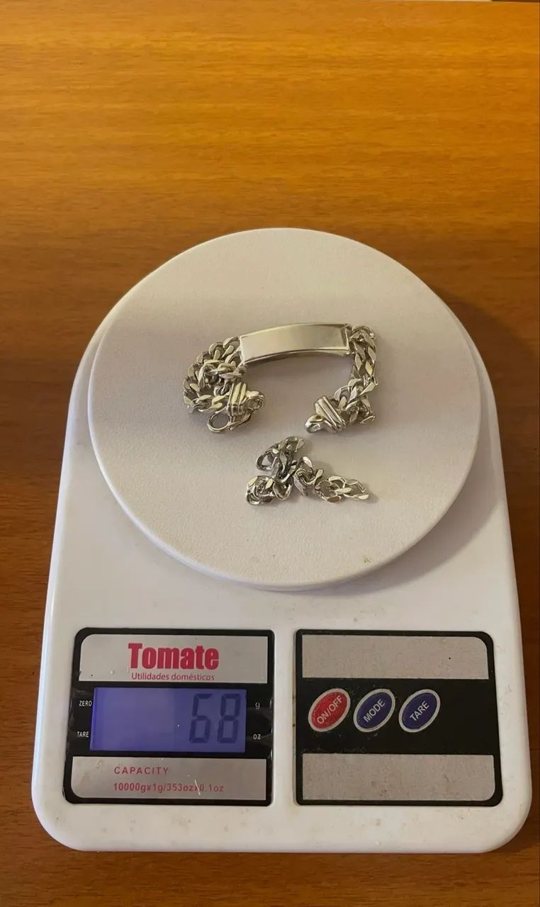Pulseira em prata 925 - Foto 4