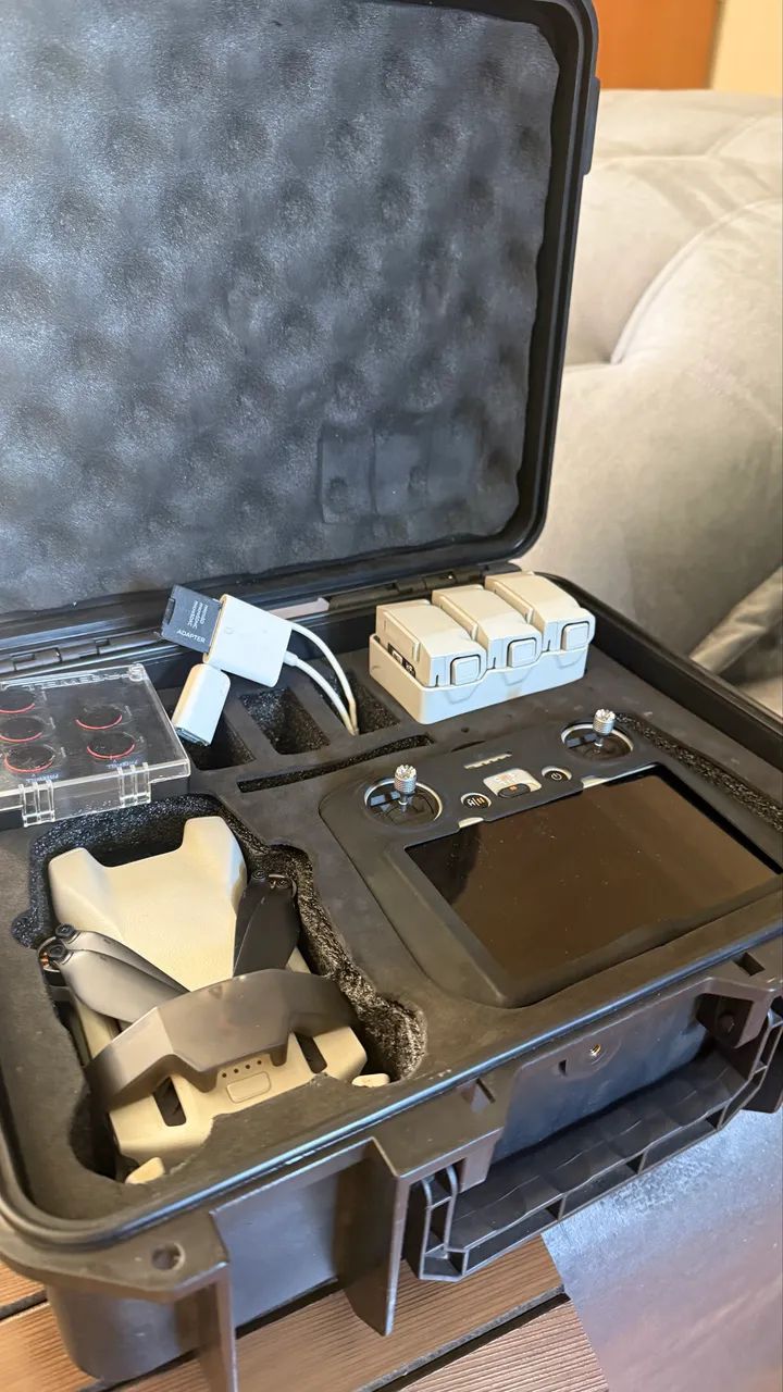 Drone Djmini 3 com maleta - Foto 2