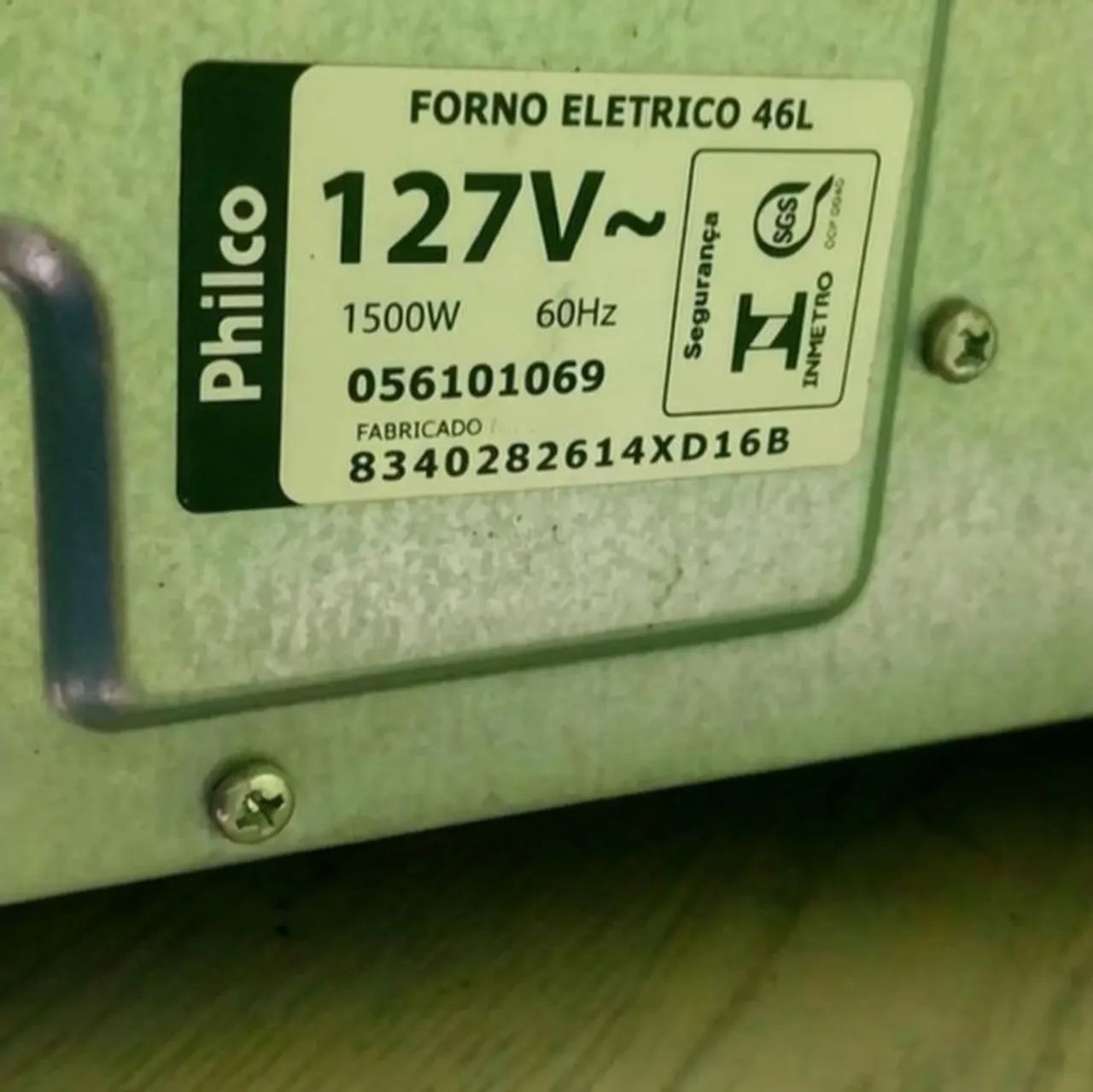 FORNO ELÉTRICO PHILIPS FUNCIONANDO PERFEITAMENTE. - Foto 5